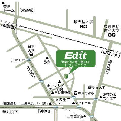 有限会社エディットの地図